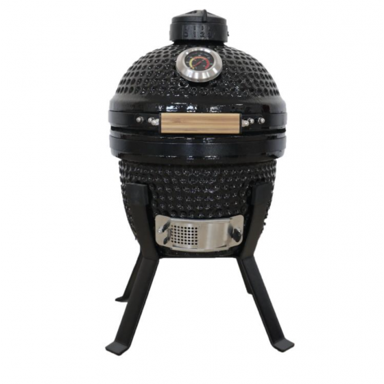 Grill ceramiczny Kamado Bono PICNIC Czarny